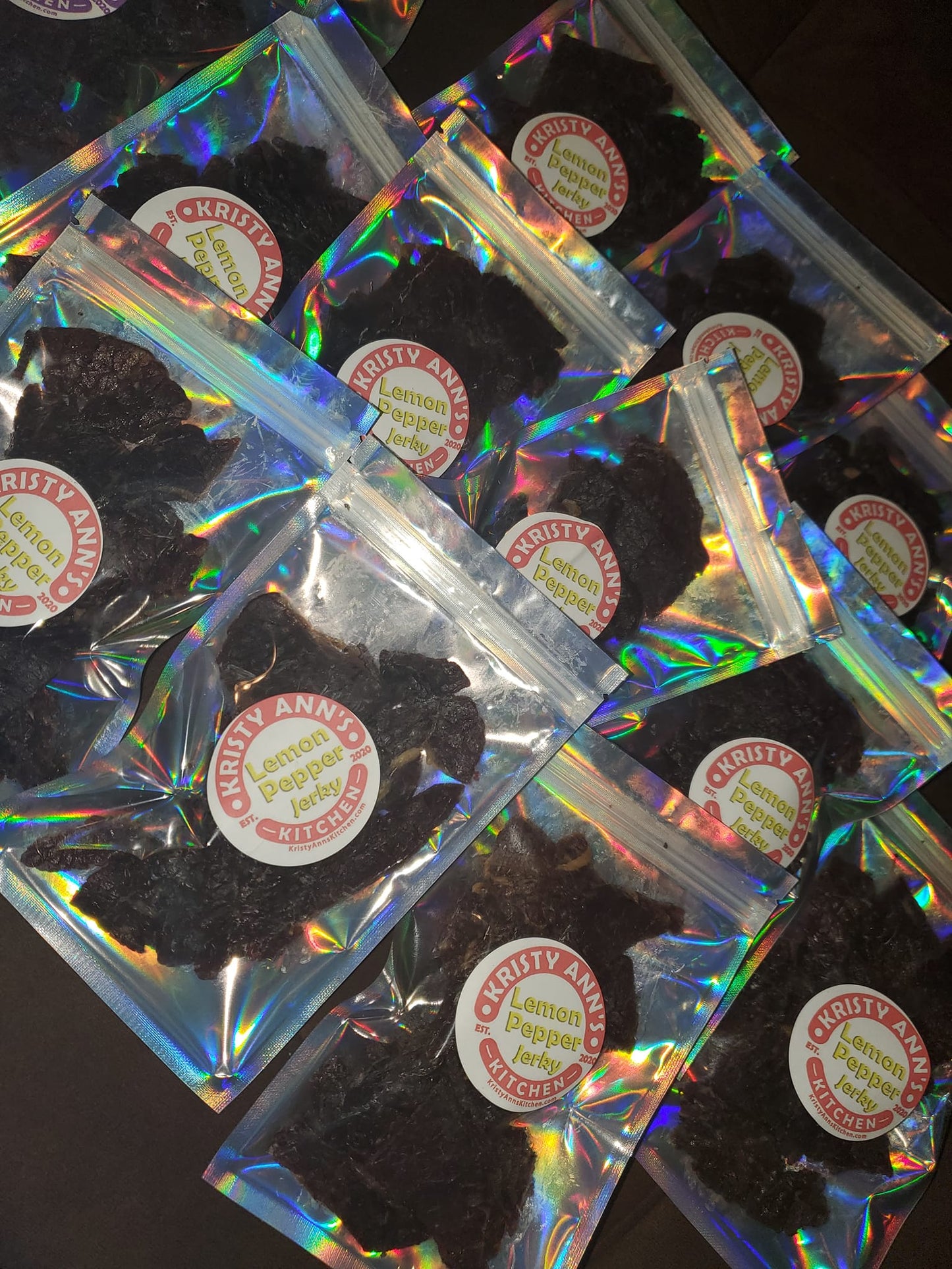 KristyAnn's Kitchen Jerky: Lemon Pepper Beef Jerky (5oz)