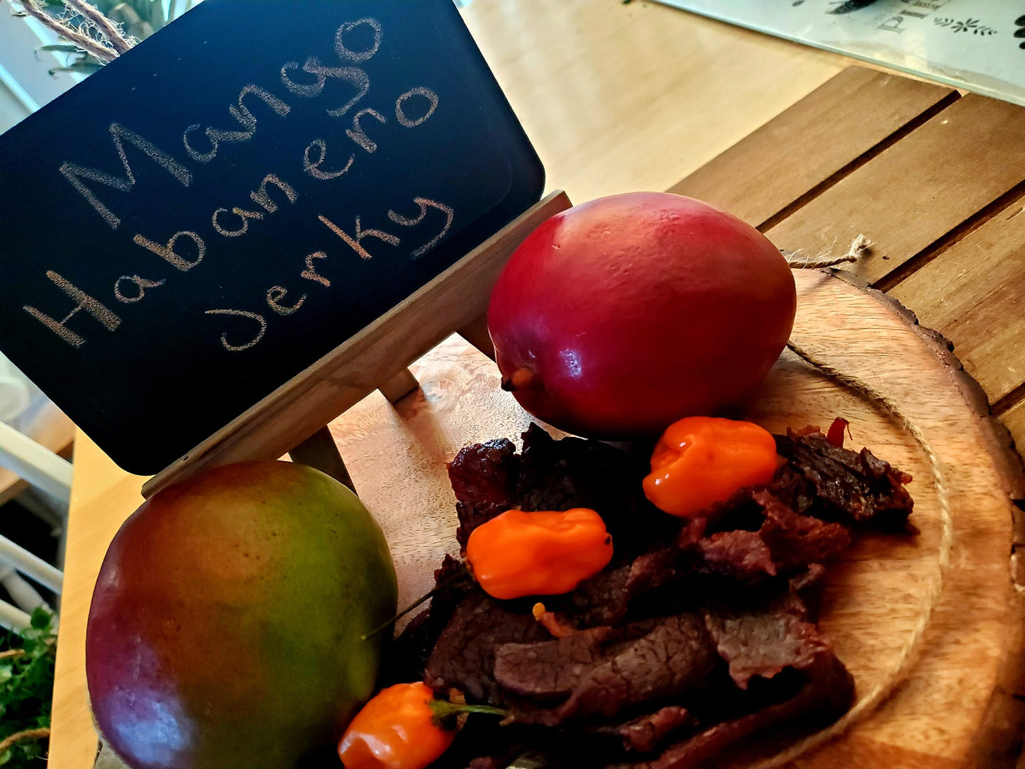 KristyAnn's Kitchen Jerky: Habanero Mango Beef Jerky (5oz)