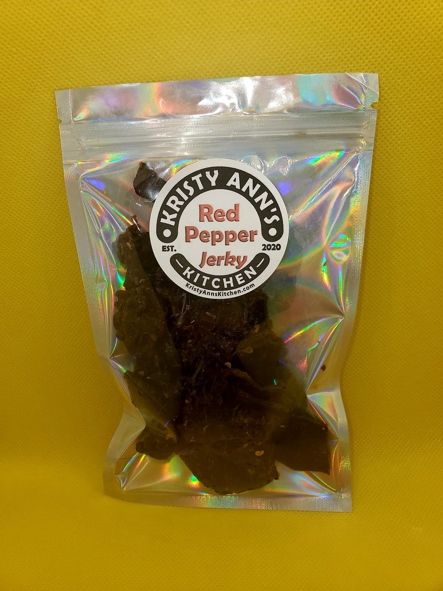 KristyAnn's Kitchen Jerky: Red Pepper Beef Jerky (5oz)