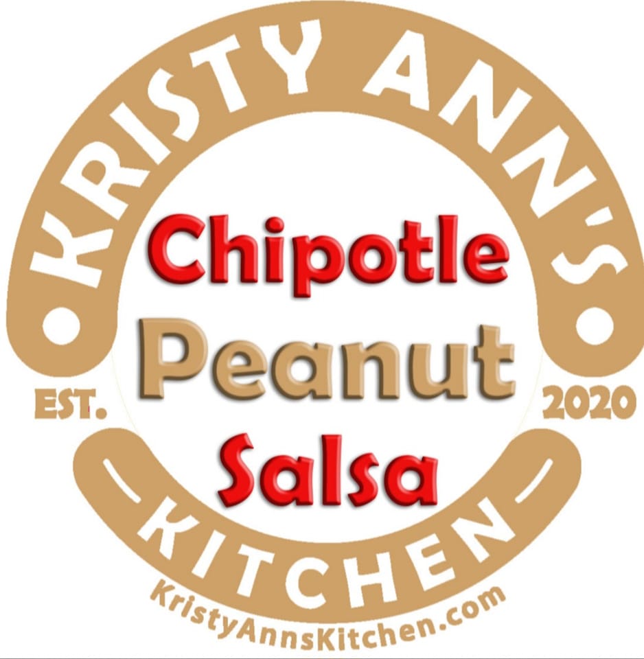 KristyAnn's Kitchen Salsa: Chipotle Peanut Salsa (16oz)