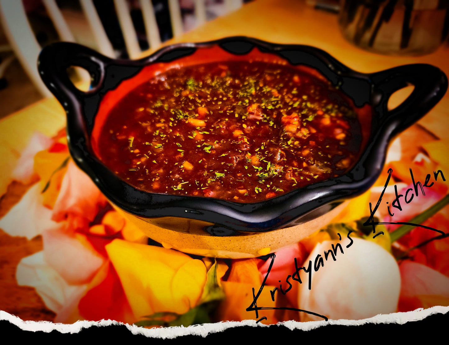 KristyAnn's Kitchen Salsa: Chipotle Raspberry Bacon Salsa (16oz)
