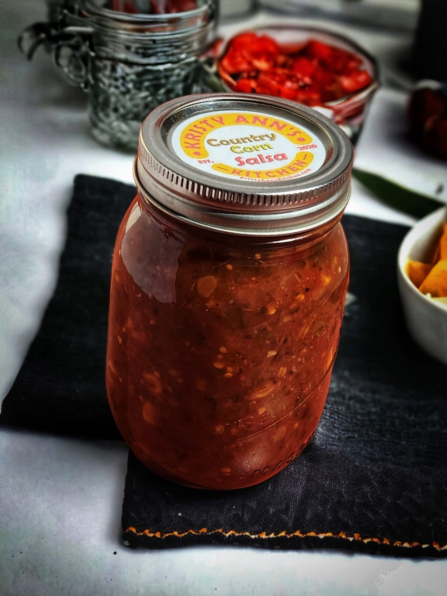 KristyAnn's Kitchen Salsa: Country Corn Salsa (16oz)