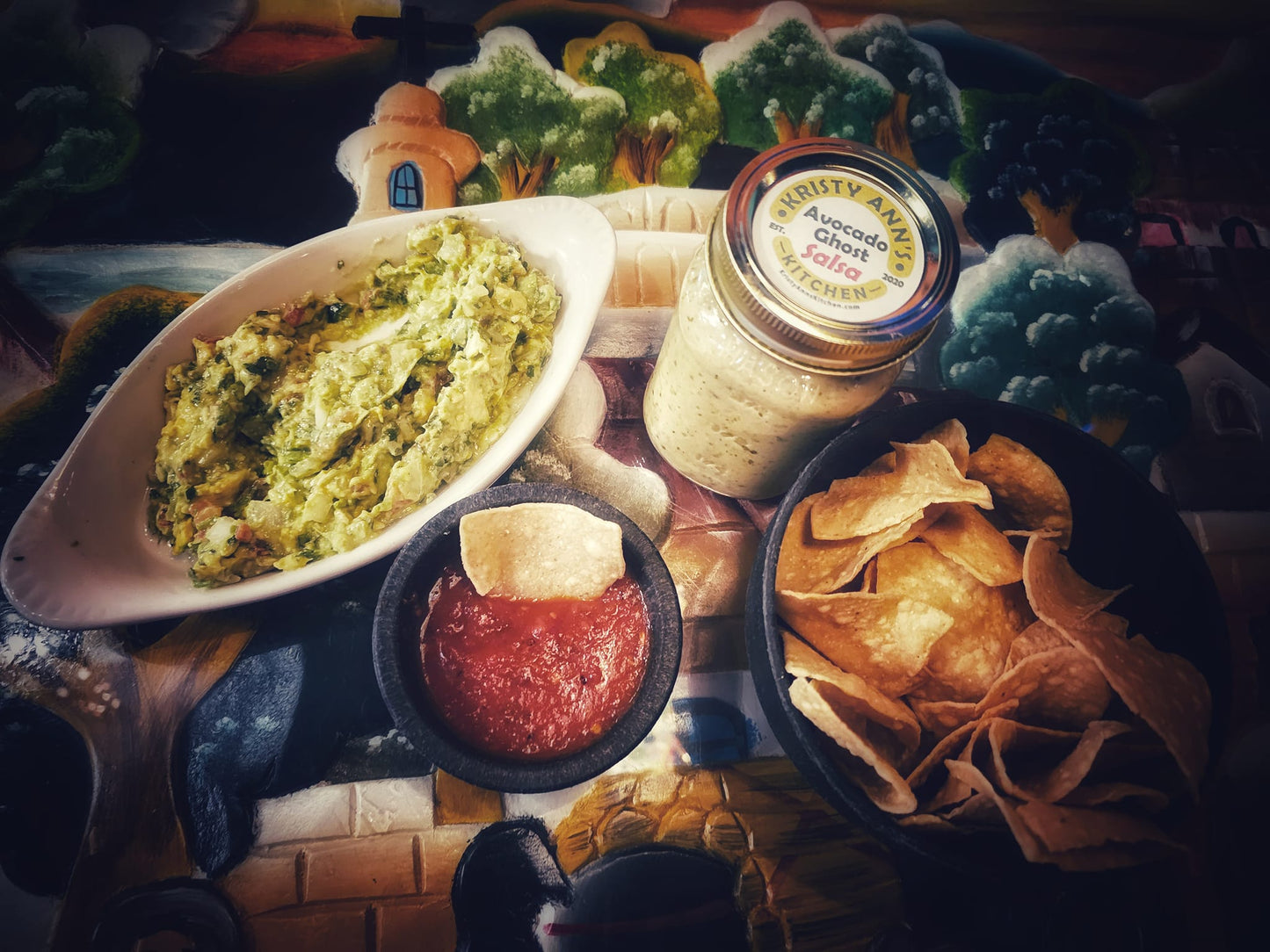 KristyAnn's Kitchen Salsa: Avocado Ghost Salsa (16oz)