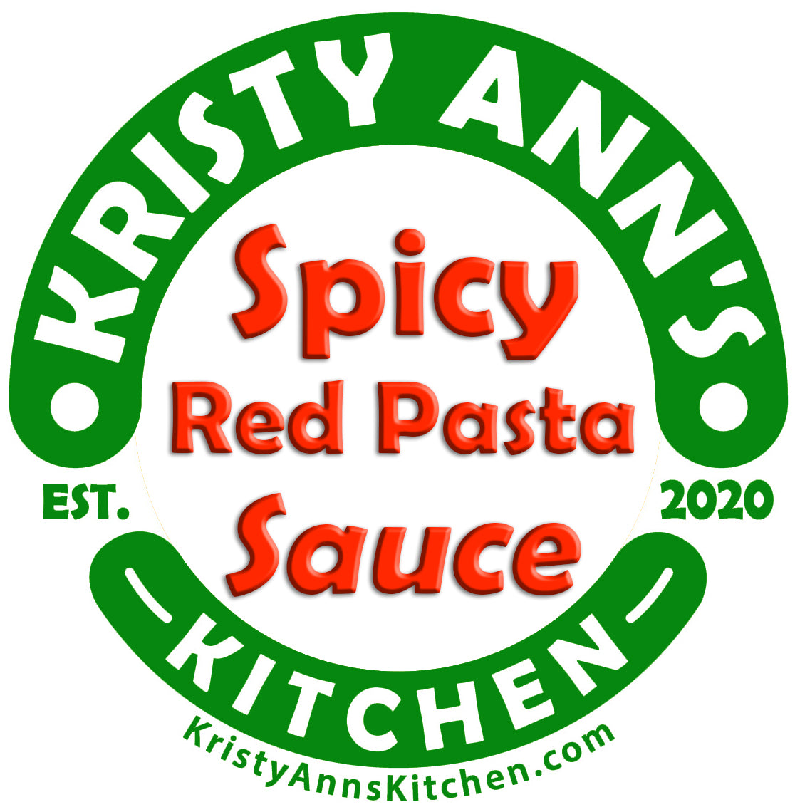 KristyAnn's Kitchen: Spicy Red Pasta Sauce (16oz)