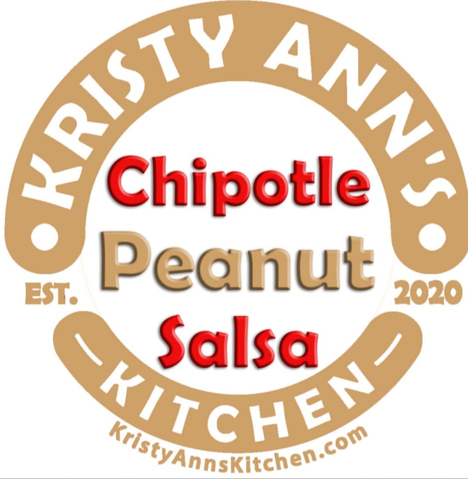 KristyAnn's Kitchen Salsa:  Chipotle Peanut Salsa (16oz)