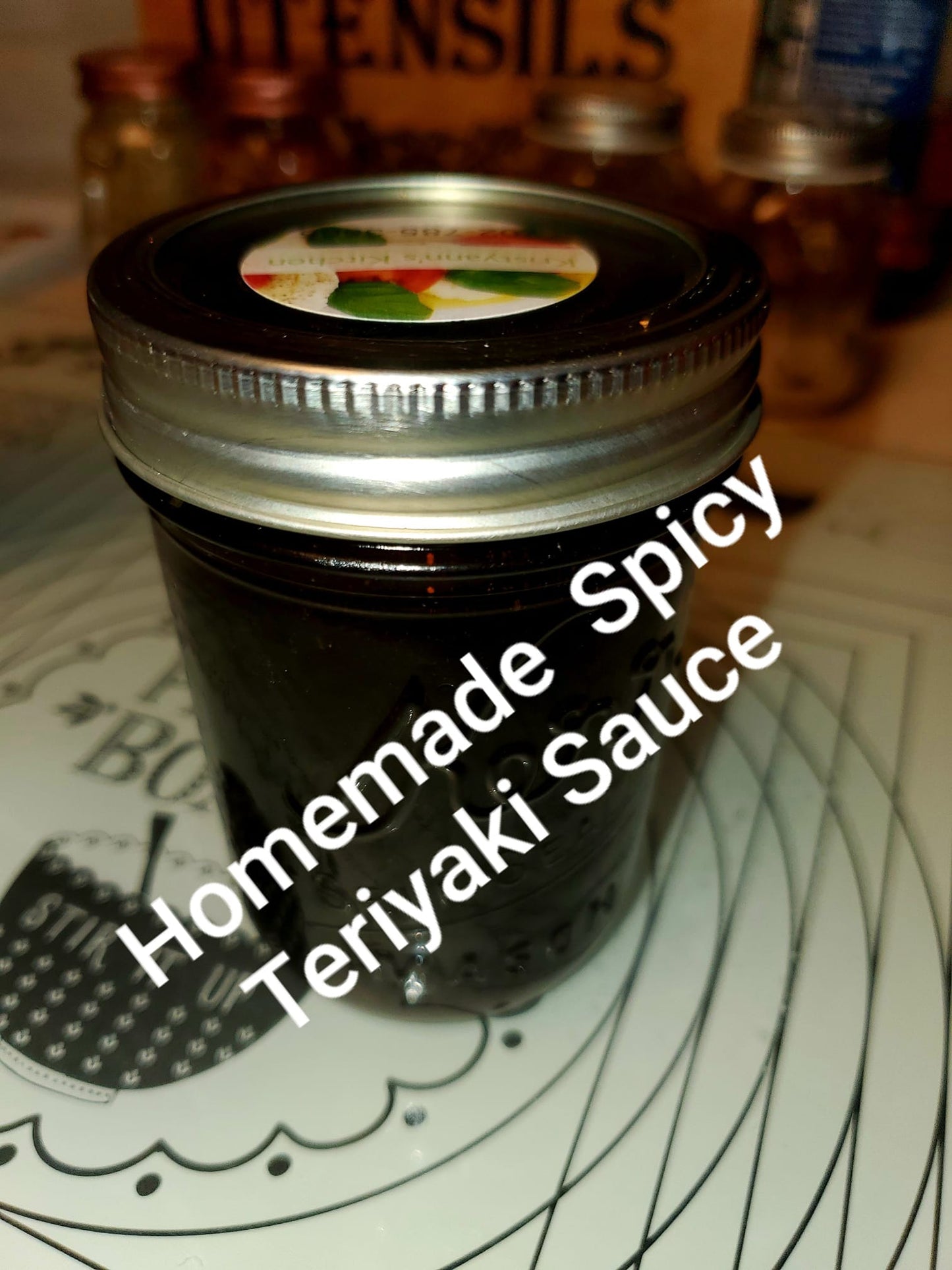 KristyAnn's Kitchen Sauce: Spicy Teriyaki Sauce (16oz)