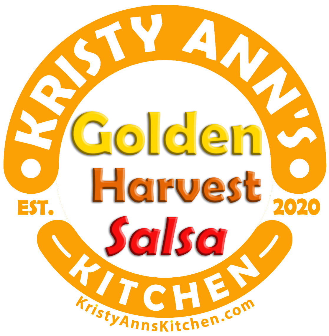 KristyAnn's Kitchen: Golden Harvest Salsa (16oz)