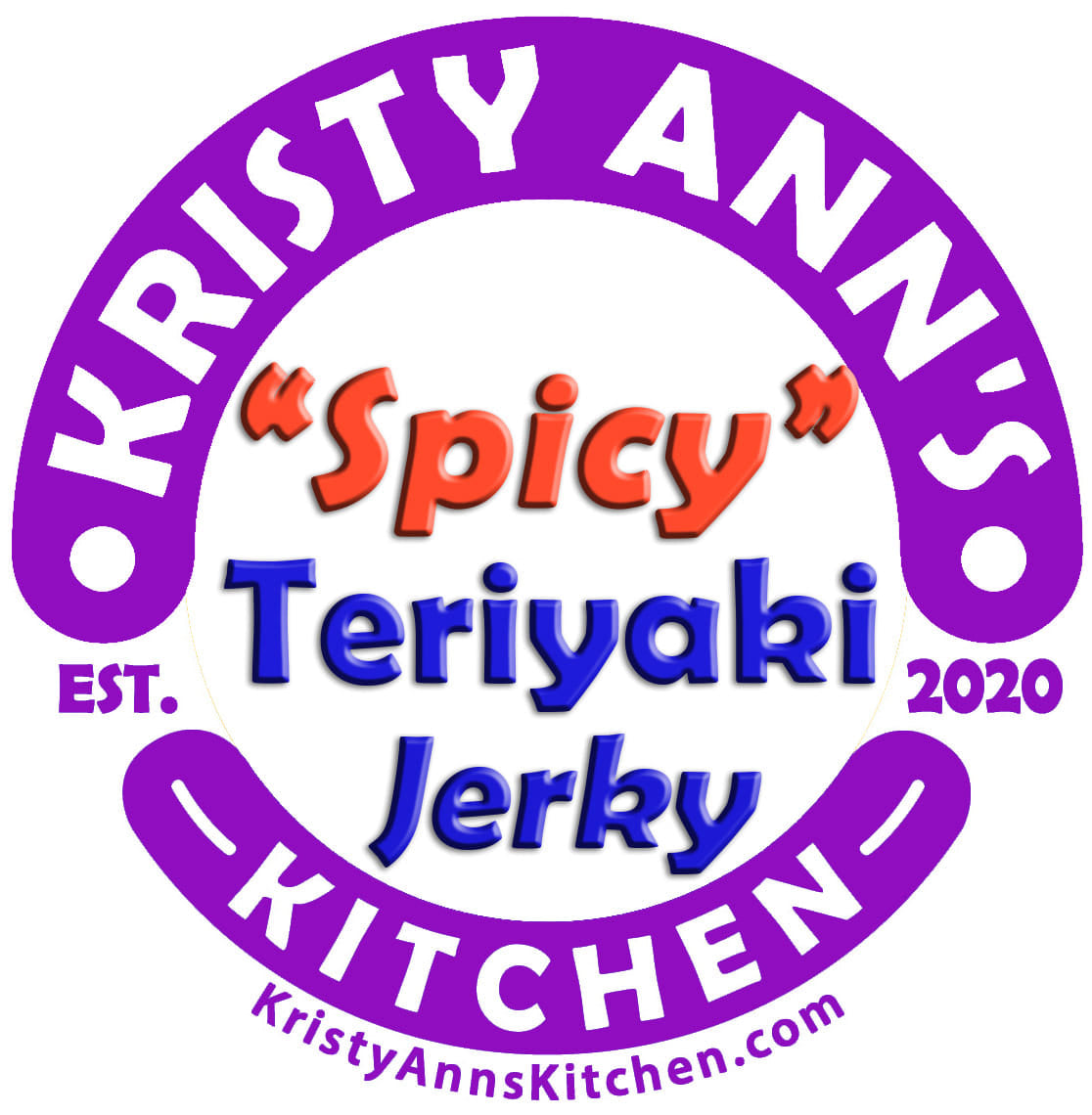 KristyAnn's Kitchen Jerky: Spicy Teriyaki Beef Jerky (5oz)