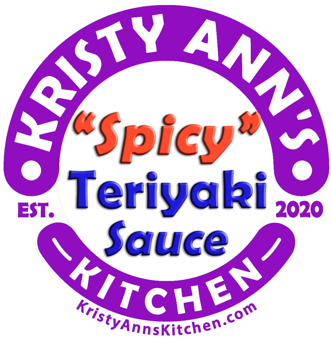 KristyAnn's Kitchen Sauce: Spicy Teriyaki Sauce (16oz)