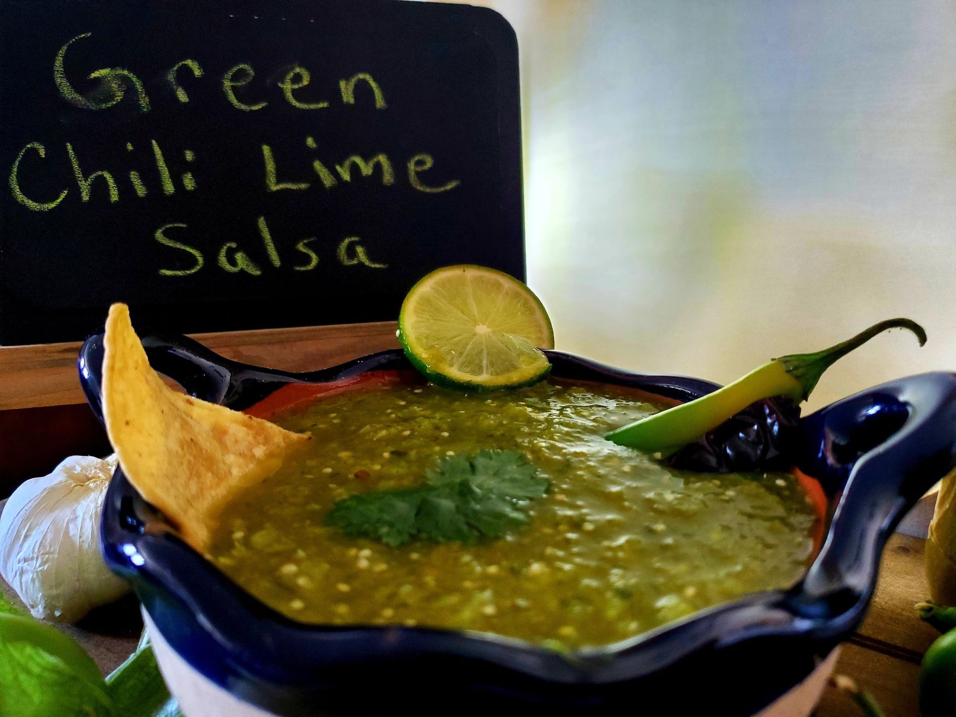 Kristy Ann's Salsa: Green Chili Lime (24 oz)