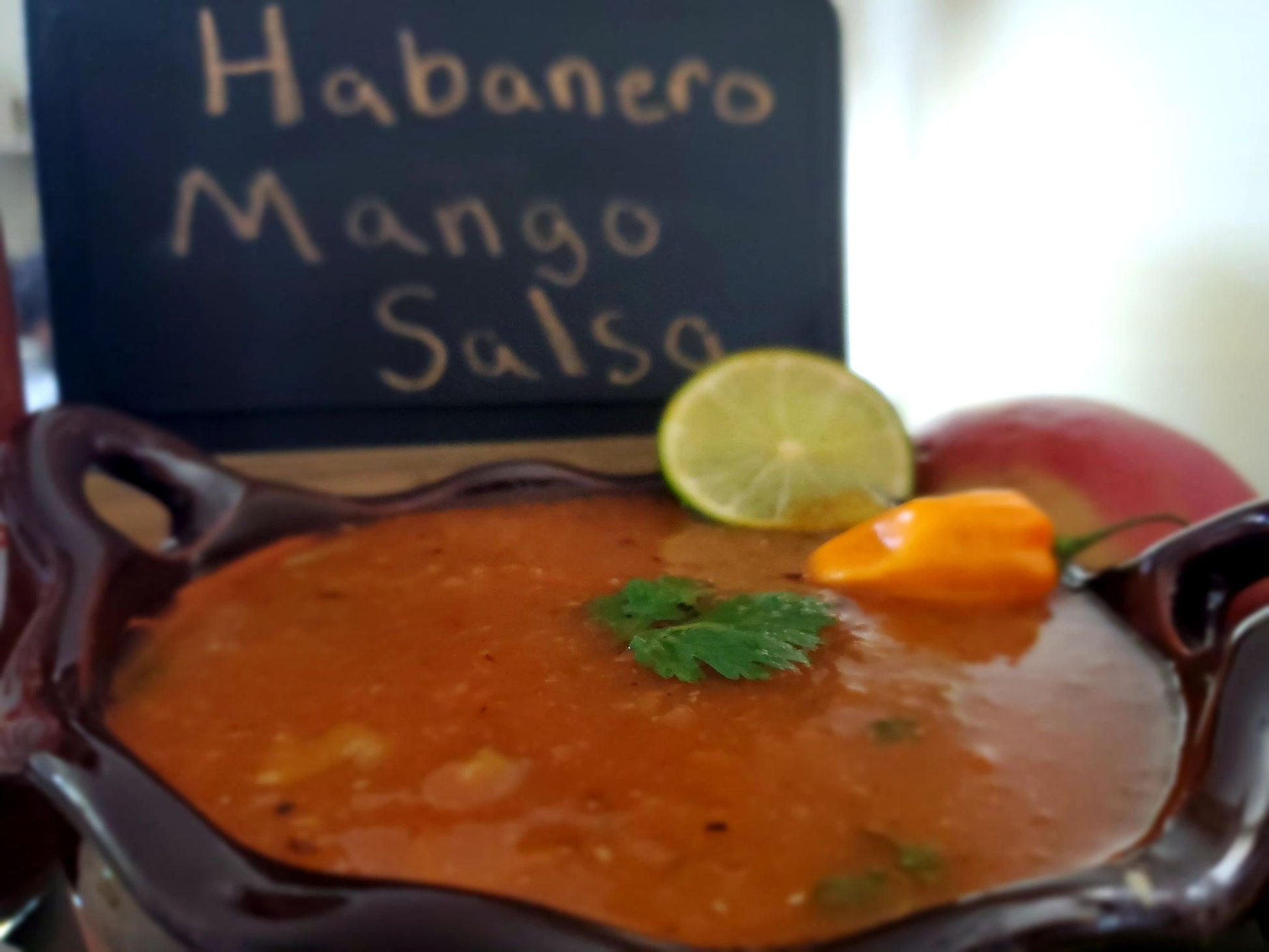 Kristy Ann's Salsa: Habanero Mango (16 oz)